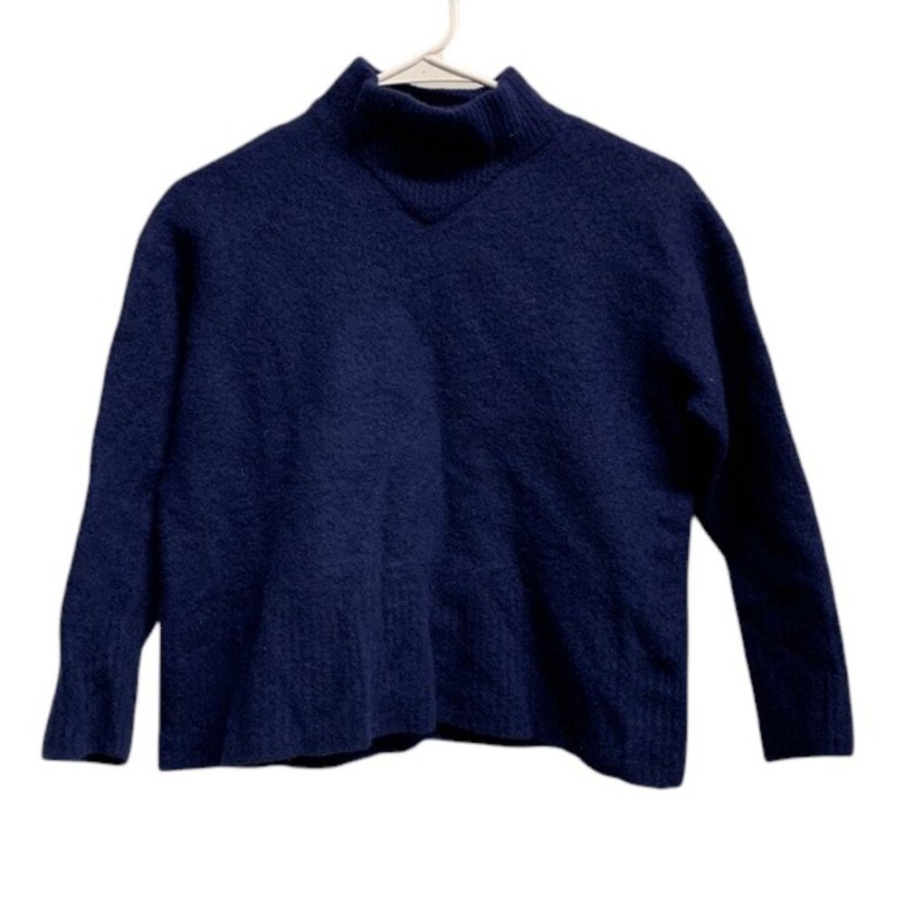 Everlane Navy Turtleneck Sweater